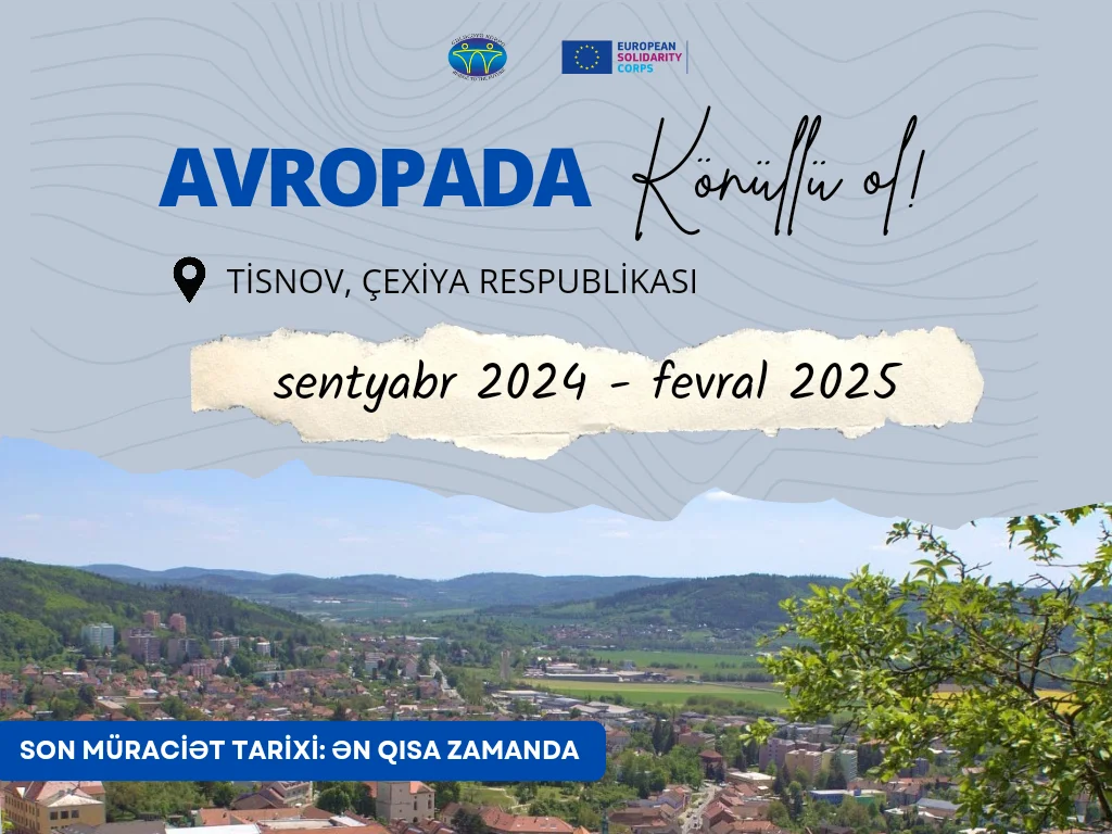 Çexiya Respublikasında uzun müddətli Avropa Həmrəylik Korpusu #ESC könüllülük layihəsi
