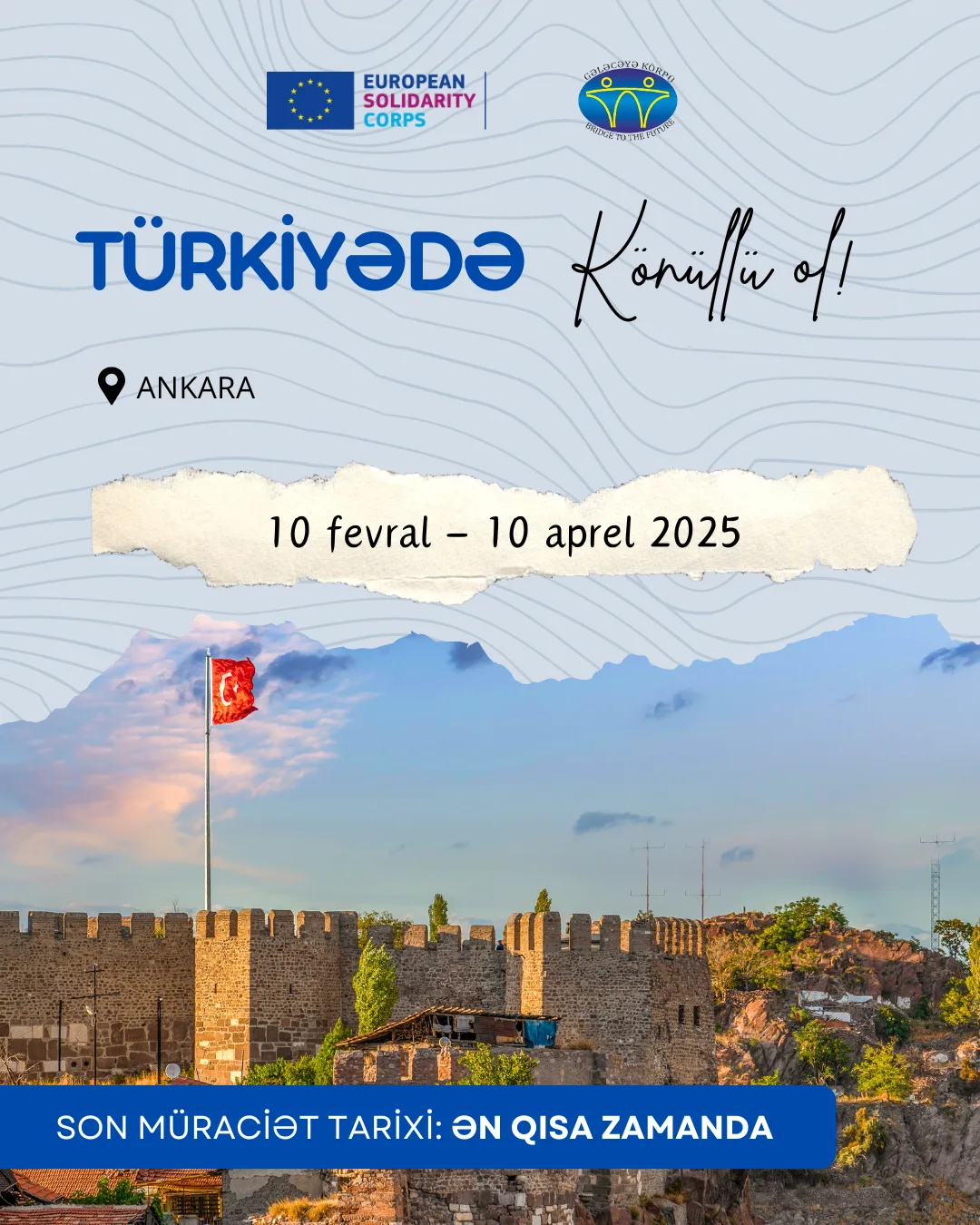 Türkiyədə qısamüddətli Avropa Həmrəylik Korpusu #ESC könüllülük layihəsi