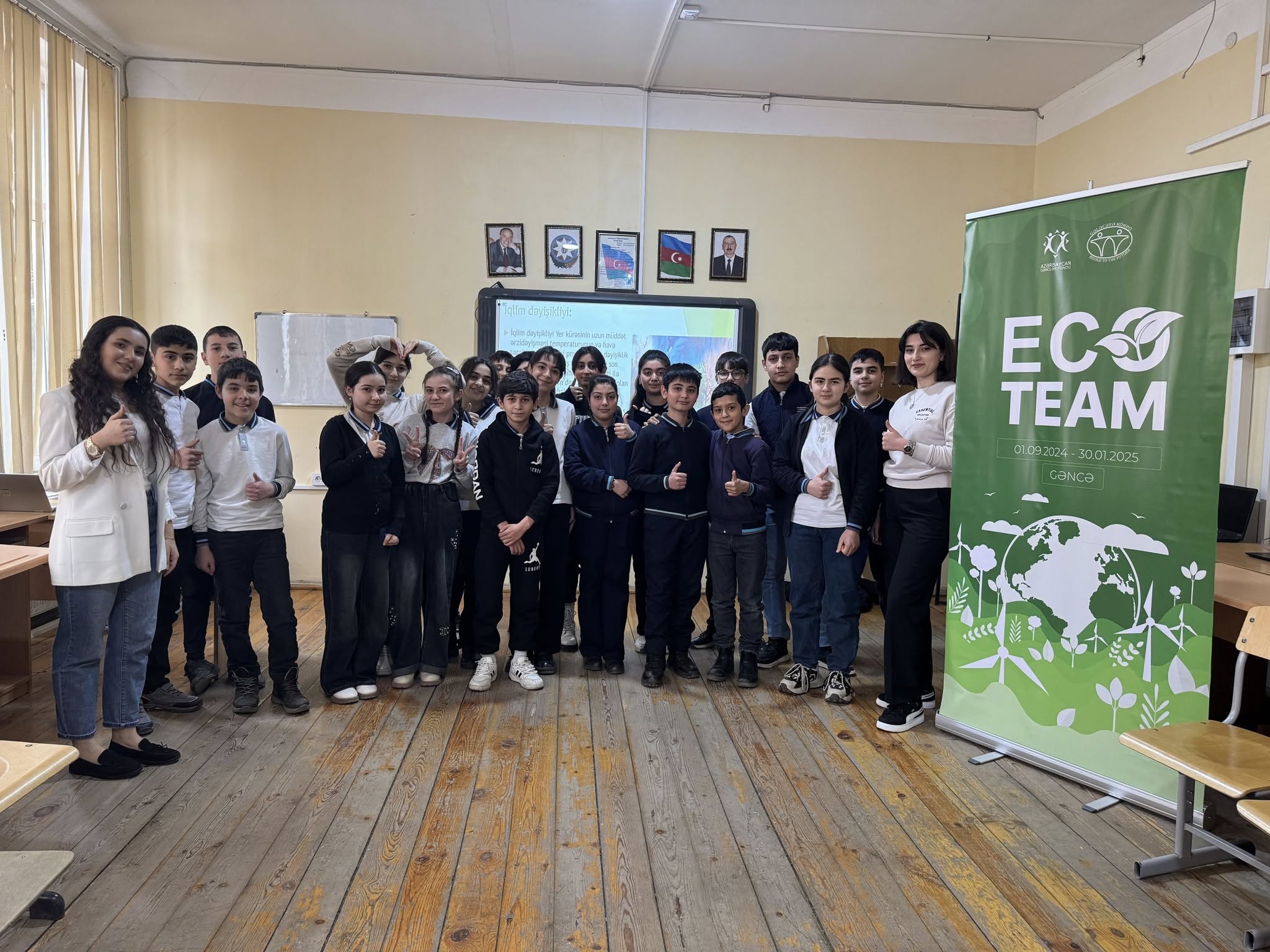 Gəncədə “EcoTEAM” layihəsi uğurla yekunlaşdı.