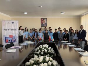 Bridge to the Future YPU has launched an exciting initiative to introduce Ganja students to vocational education.