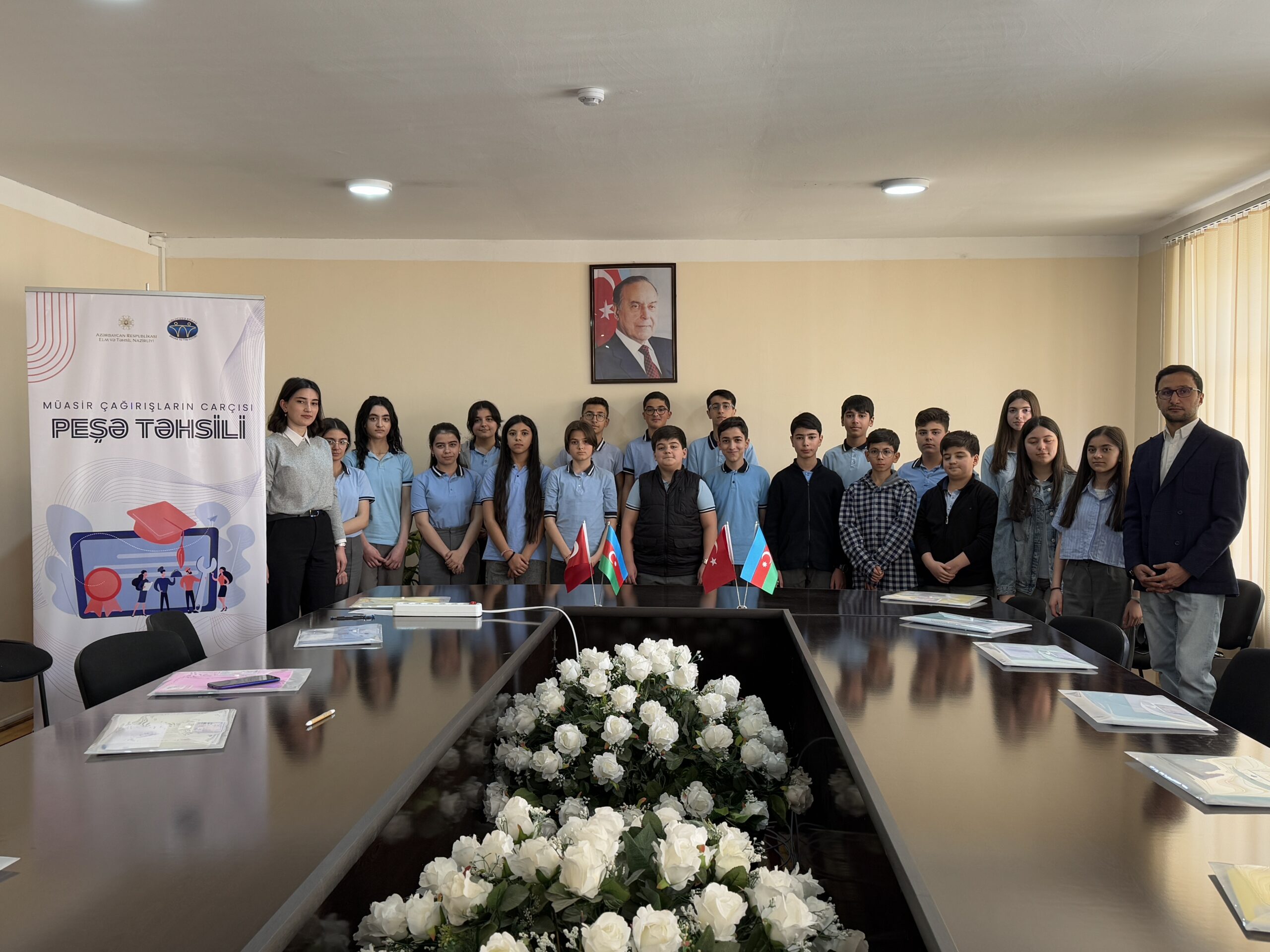 Bridge to the Future YPU has launched an exciting initiative to introduce Ganja students to vocational education.
