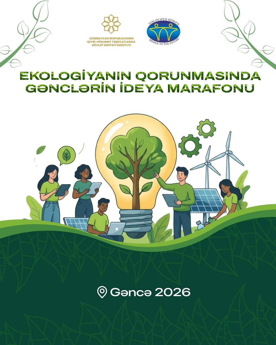 Gəncədə gənclərin ekoloji ideya marafonuna start verilir.